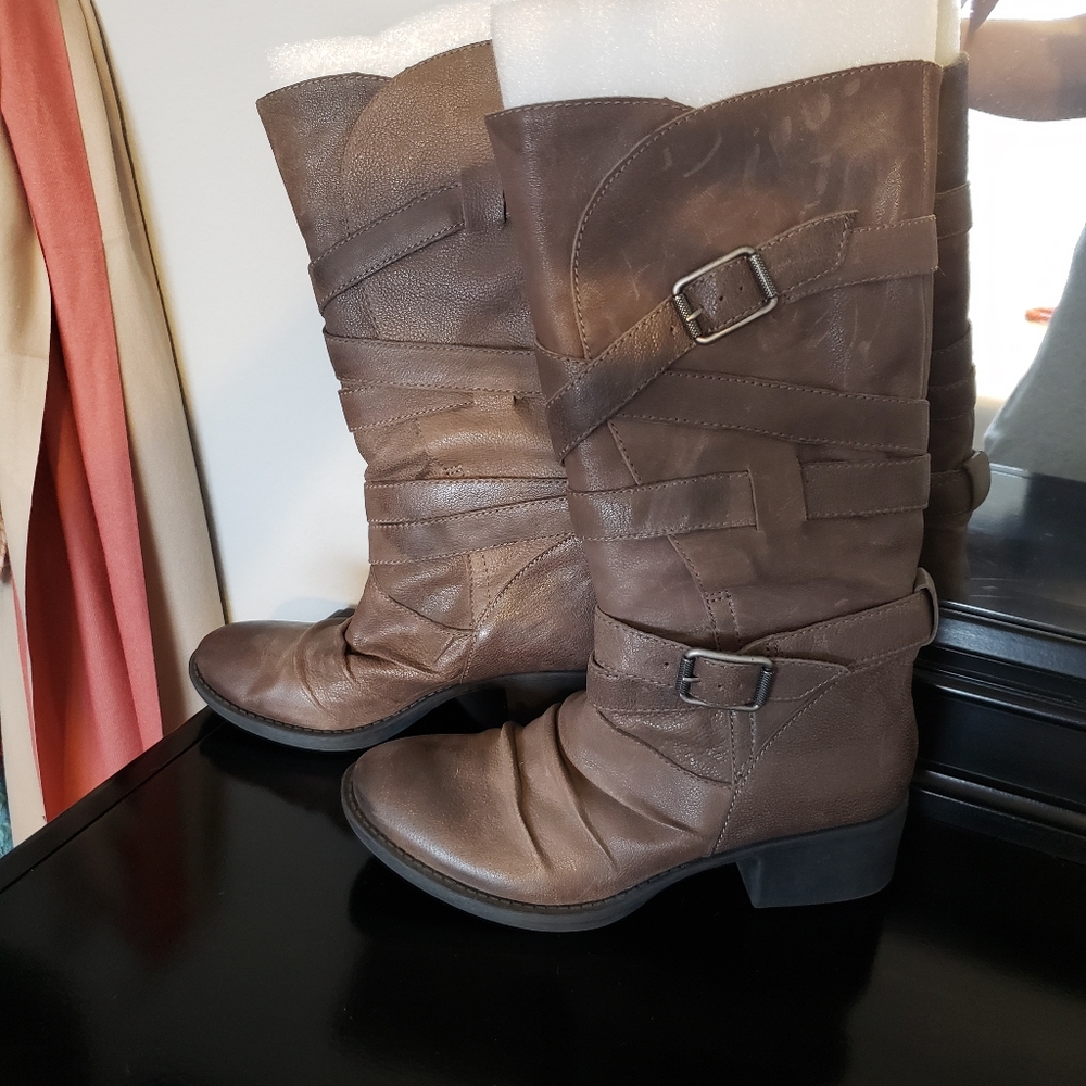 Gray Gianni Bini boots